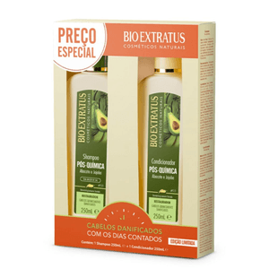 Produto Bio extratus kit pos quimica shampoo 250ml + condicionador 250ml foto 1