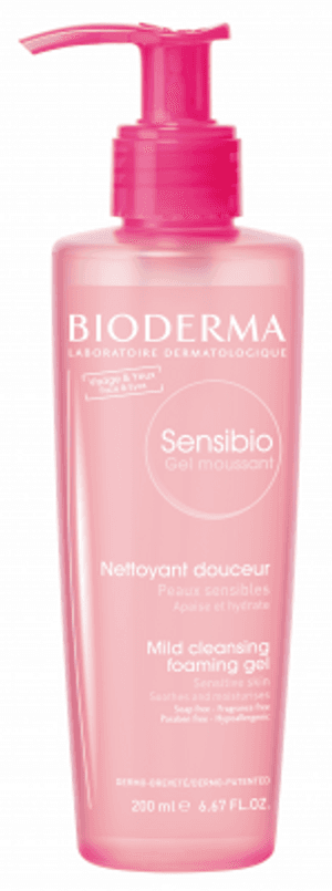Produto Bioderma sensibio gel moussant de limpeza 200ml foto 1