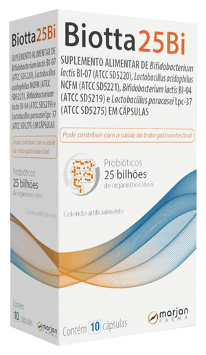 Produto Biotta 25 bi 10 capsulas foto 1