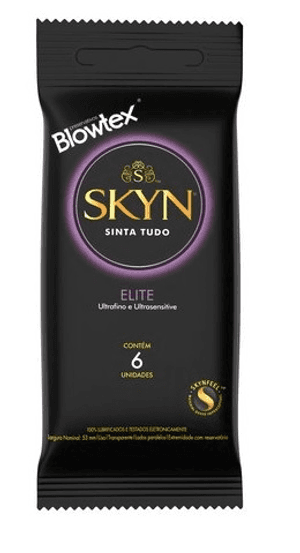 Produto Preservativo blowtex skyn elite sinta tudo com 6 unidades foto 1