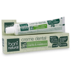 Produto Creme dental boni natural menta & melaleuca 90g foto 1