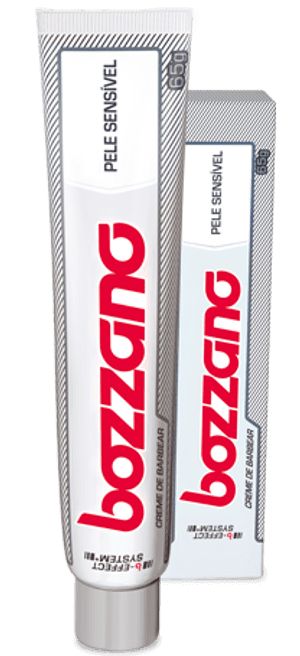 Produto Creme de barbear bozzano para pele sensivel  65g foto 1
