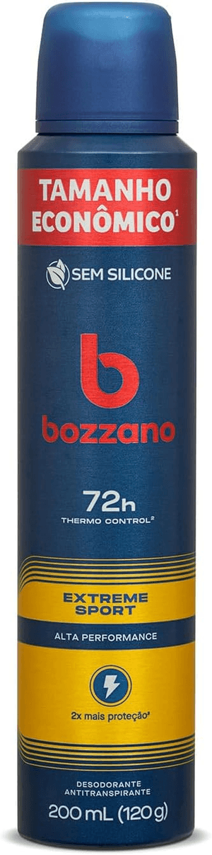 Produto Desodorante aerossol extreme sport 200ml bozzano foto 1