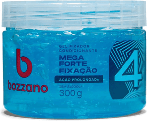 Produto Gel fixador condicionante fixação 4 mega forte 300g bozzano foto 1