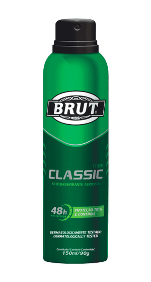 Produto Desodorante aerossol brut men classic 150ml foto 1
