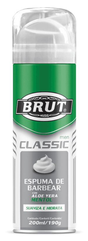 Produto Espuma de barbear brut classic 200ml
 foto 1