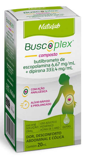 Produto Buscoplex composto gotas 20ml natulab foto 1