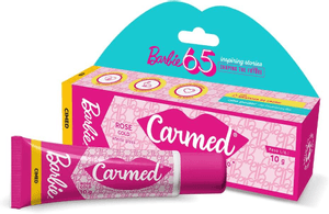 Produto Hidratante labial barbie rose gold efeito gloss 10g carmed foto 1