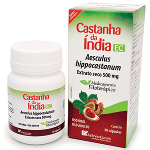 Produto Castanha india 50 capsulas ervas curam foto 1