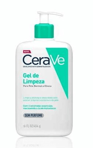 Produto Cerave gel de limpeza facial pele normal a oleosa com 454g foto 1