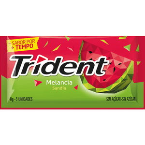 Produto Chicle trident melancia 5un foto 1