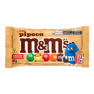 Produto M&ms chocolate ao leite popcorn 35g foto 1