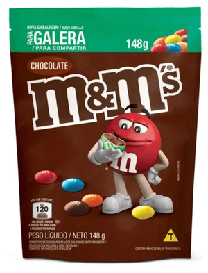 Produto M&ms pouch chocolate ao leite 132g foto 1