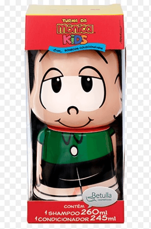 Produto Cia da natureza shampoo 260ml+condicionador 245ml cebolinha turma da mônica bonecos colecionáveis foto 1