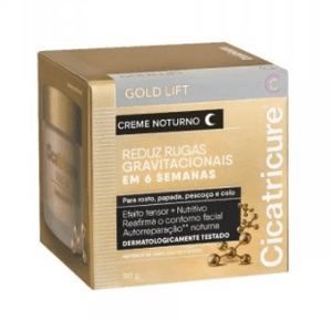 Produto Creme facial cicatricure gold lift noturno 50g foto 1