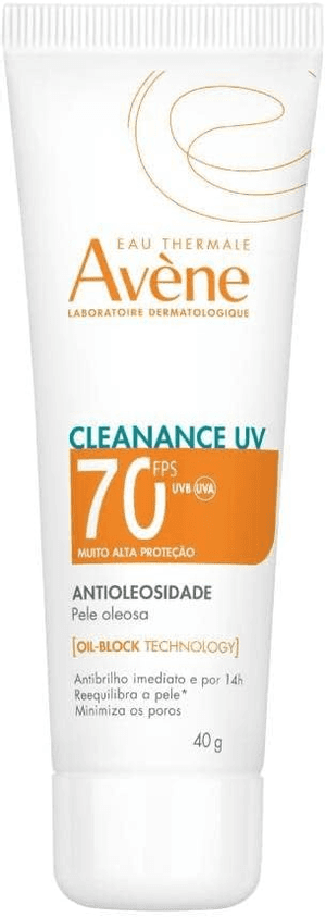 Produto Protetor solar facial antiolesosidade cleanance uv fps70 40g avène foto 1