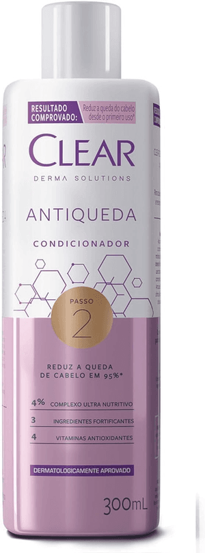 Produto Condicionador antiqueda derma solutions woman 300ml clear foto 1