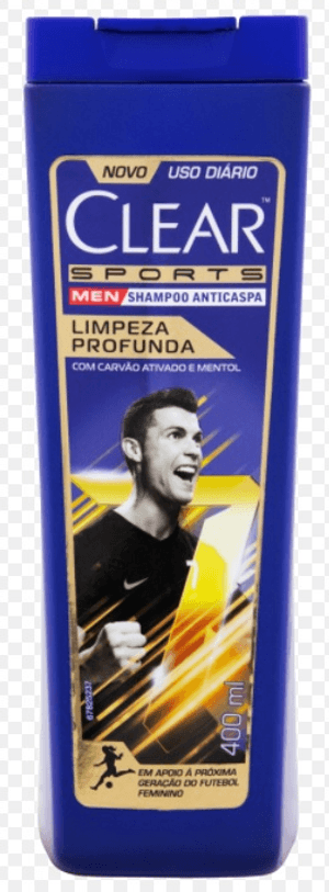 Produto Shampoo clear anticaspa limpeza profunda  men 400 ml foto 1