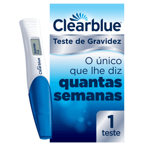 Produto Teste de gravidez digital 1 unidade clearblue foto 1