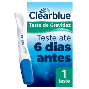 Produto Teste gravidez detecção rápida 1 unidade clearblue foto 1