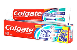 Produto Creme dental colgate tripla acao menta original 180g foto 1