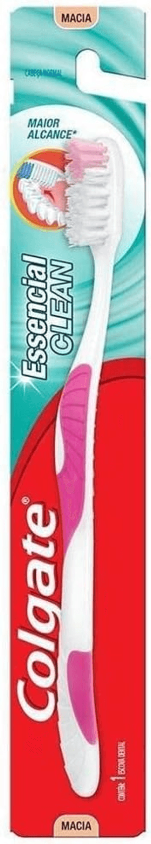 Produto Escova  dental colgate essencial clean macia
 foto 1