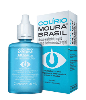 Produto Colirio moura brasil col 20ml gotas foto 1
