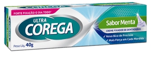 Produto Corega fixador de protese ultra creme sabor menta 40g foto 1