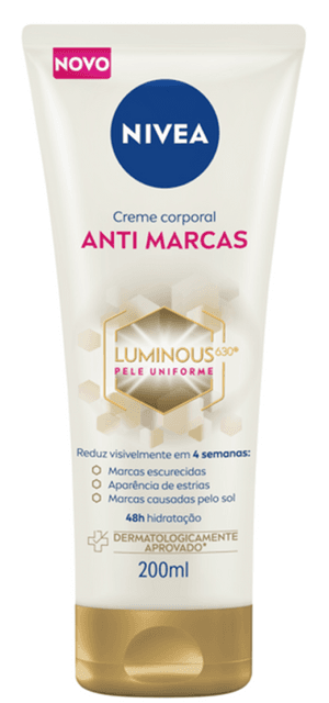 Produto Creme corporal antimarcas luminous 630 200ml nivea foto 1