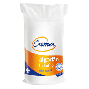 Produto Algodao hidrofilo cremer embalagem com 500 gramas foto 1