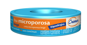 Produto Fita microporosa cremer 1,2cm x 4,5mt bege foto 1