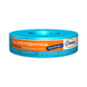 Produto Fita microporosa hipoalergenico cremer 1,2cm x 4,5mt branca foto 1