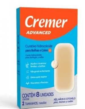 Produto Curativo hidrocoloide para calos e bolhas 8un crem foto 1
