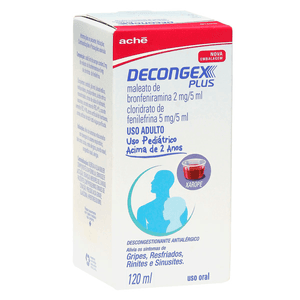 Produto Decongex plus 120 ml foto 1