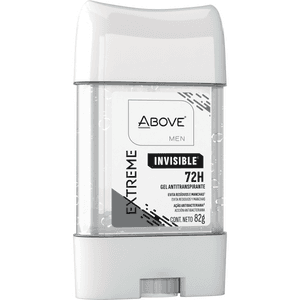 Produto Antitranspirante em gel above extreme invisible 82g foto 1
