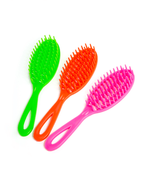 Produto Escova de cabelo plástica oval flex com 01 unidade dibella foto 1