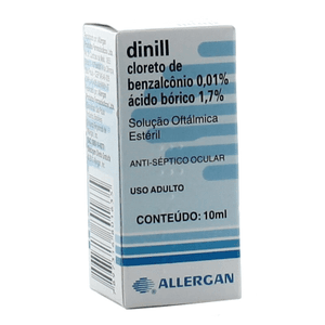 Produto Dinill oculum colirio 10 ml foto 1