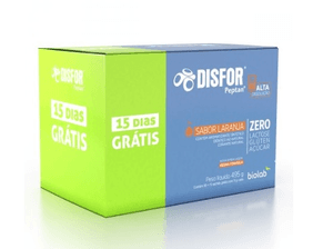Produto Disfor 30 saches gratis 15 saches sabor laranja foto 1