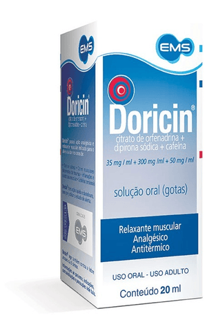 Produto Doricin gotas 20ml ems foto 1