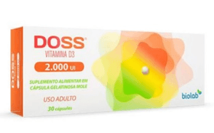 Produto Doss 2000 ui caixa com 30 capsulas foto 1
