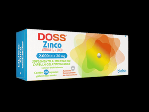Produto Doss 2000 ui 60 capsulas biolab foto 1