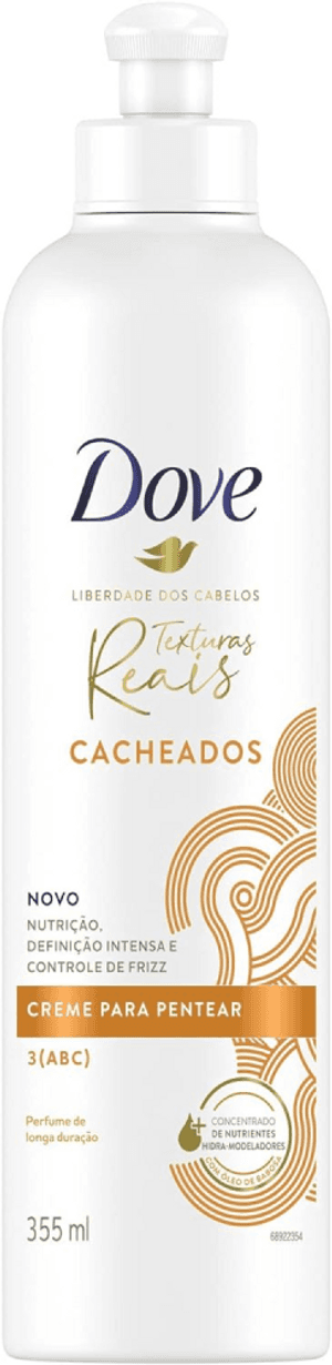 Produto Creme para pentear texturas reais cacheados 355ml dove foto 1