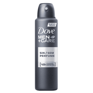 Produto Desodorante aerossol dove men+care sem perfume 150ml foto 1