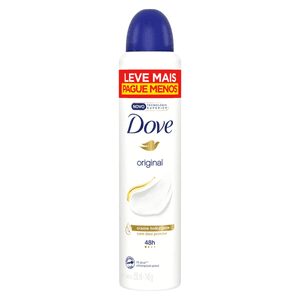Produto Desodorante aerosol dove woman original 48h 250ml embalagem econômica foto 1