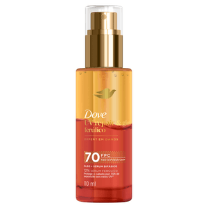 Produto Oleo e serum bifasico 12% dove uv repair e glow + ferulico 110ml foto 1