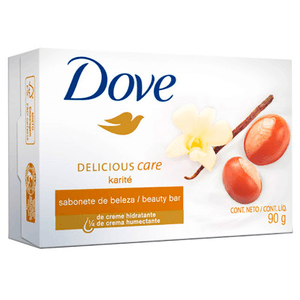 Produto Sabonete dove delicious care karité 90g
 foto 1