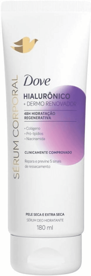 Produto Sérum corporal hialurônico + dermo renovador 180nl dove foto 1