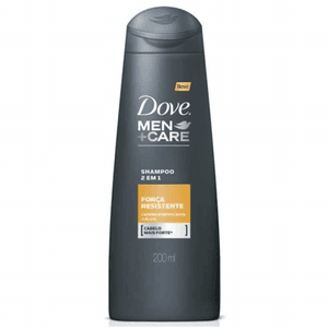 Produto Shampoo dove men+care 2 em 1 força resistente 200ml foto 1