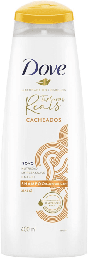 Produto Shampoo texturas reais cacheados 400ml dove foto 1