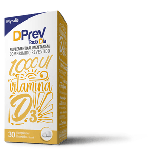 Produto Dprev 1000ui 30 comprimidos revestidos foto 1